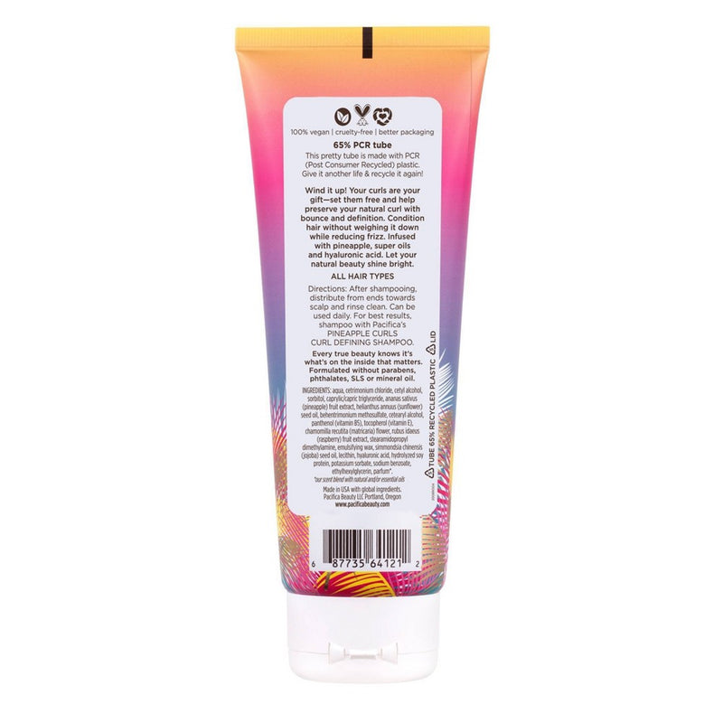 Pacifica Pineapple Curls Curl Defining Conditioner - 8 fl oz