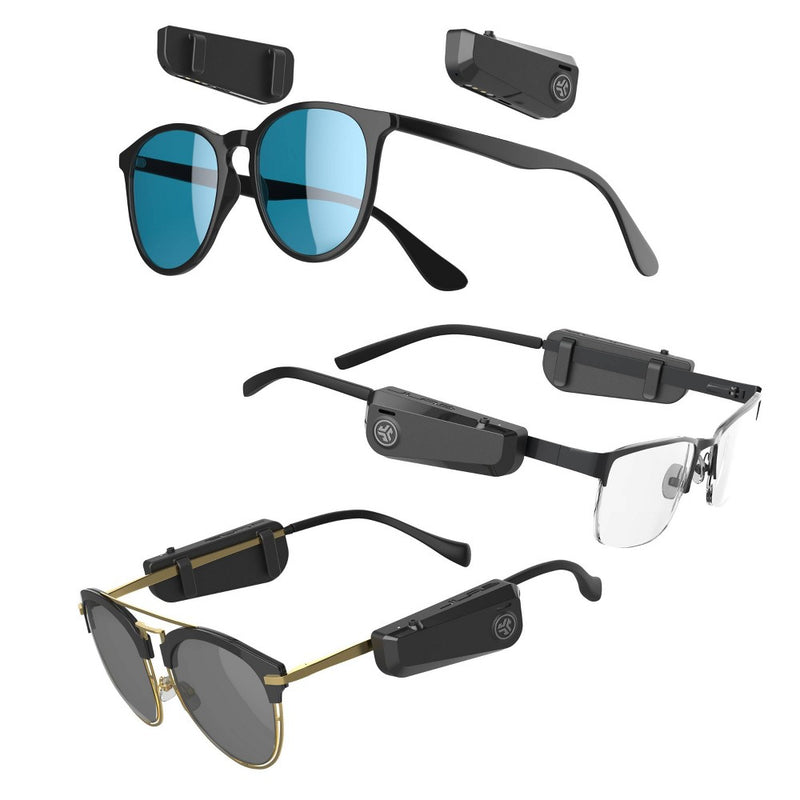 JLab JBuds Frames Wireless Audio for Your Glasses - Black