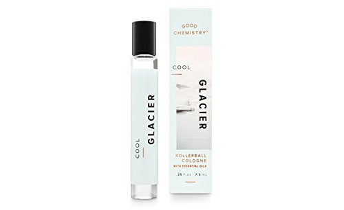 Good Chemistry Cool Glacier Eau de Parfum Unisex Rollerball, 0.25 Fluid Ounce - Cruelty Free