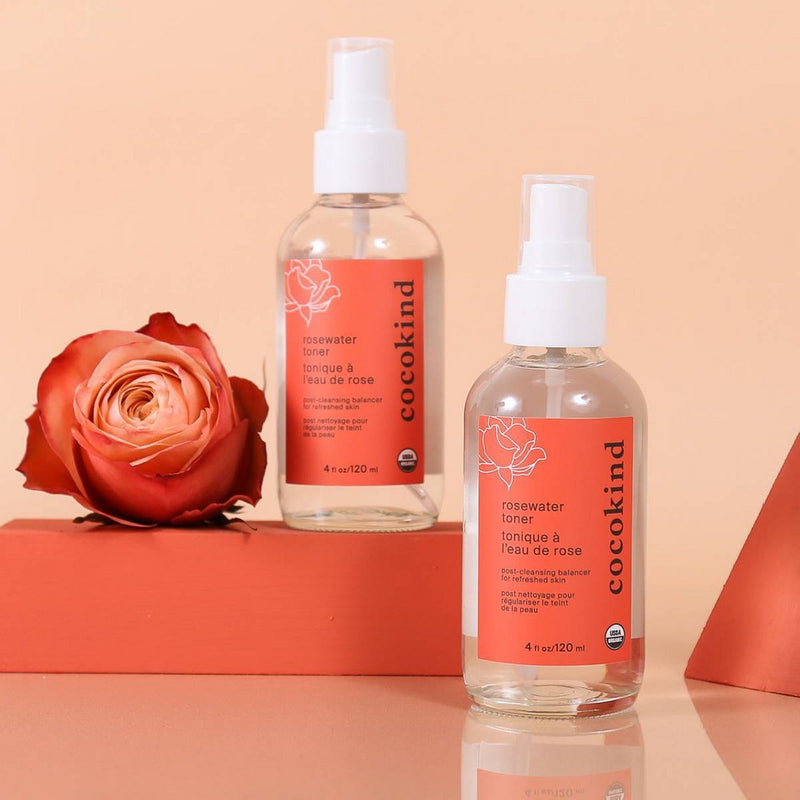 Cocokind Organic Rosewater Facial Toner - 4oz