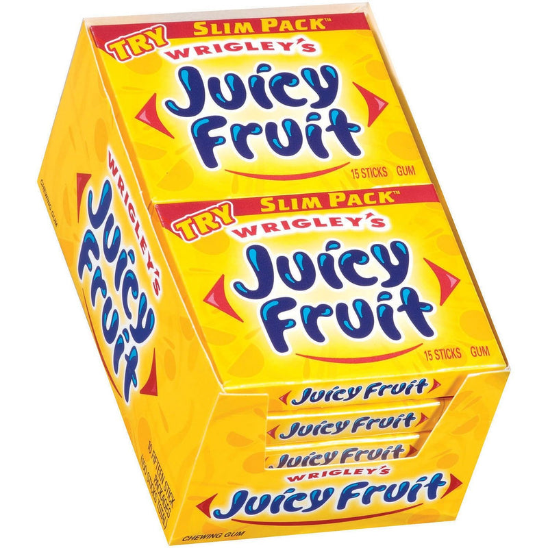 Wrigley's Juicy Fruit Gum 10Pk 15 Ea