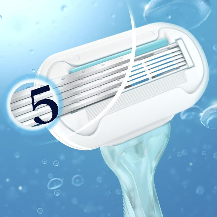 Venus Extra Smooth Sensitive 5-Blade Women's Disposable Razors - 2ct