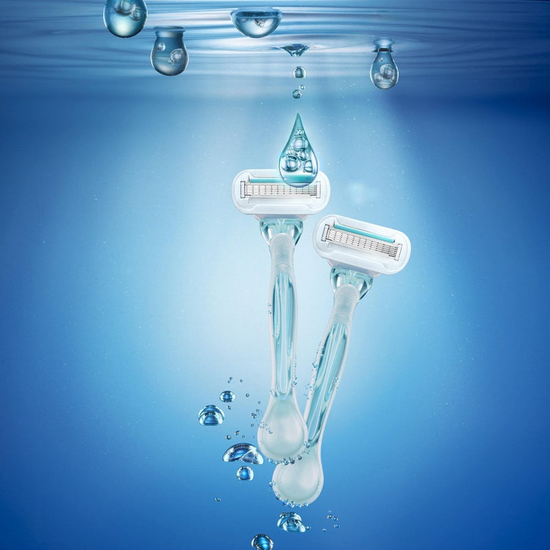 Venus Extra Smooth Sensitive 5-Blade Women's Disposable Razors - 2ct