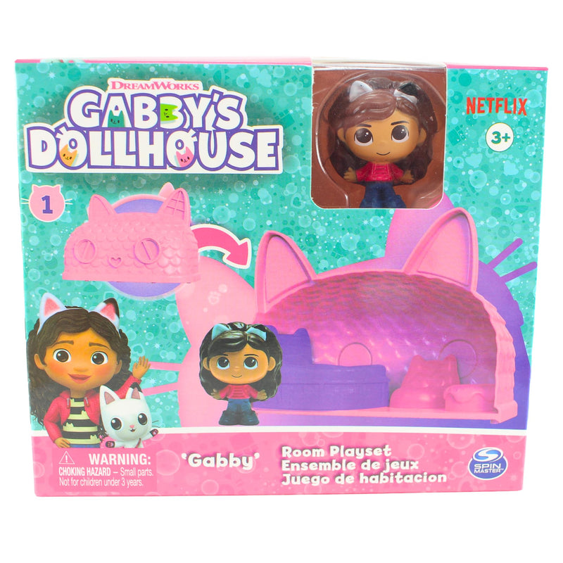 Gabby's Dollhouse Figure & Playset Bundles - (Gabby Room Playset)