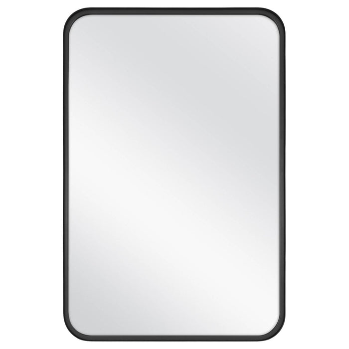 24" x 36" Rectangular Decorative Mirror with Rounded Corners Black - Threshold designed with Studio McGee (LOCAL PICKUP ONLY)