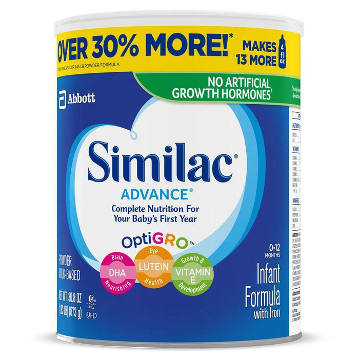 Similac Advance Infant Formula with Iron Powder - 30.8oz