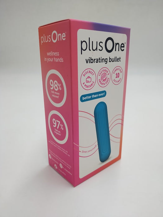 plusOne Waterproof Rechargeable Vibrating Bullet