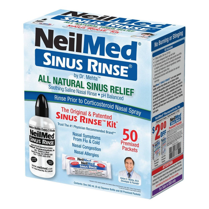 NeilMed Pharmaceuticals Original Sinus Rinse Kit Packets - 50ct