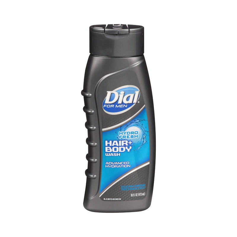Dial For Men Hair + Body Wash, Hydro Fresh 16 Oz