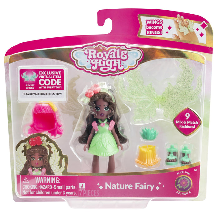 Royale High Core Deluxe Figure (3" 1 Fig 9 Fashion/Accy.) (Nature Fairy)