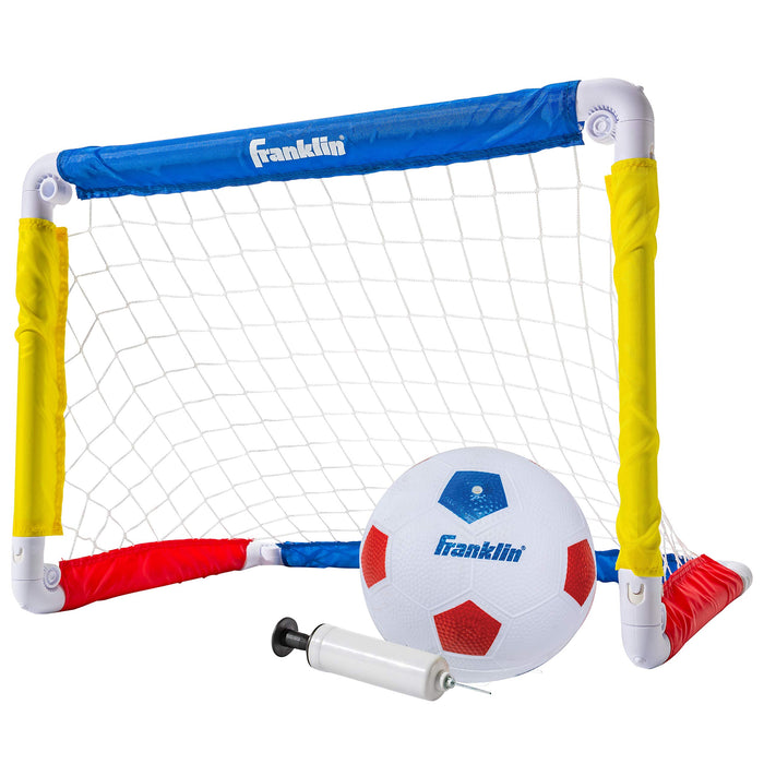 Franklin Sports Kids Soccer Goal With Ball & Pump - 24 X 16 (LOCAL PICKUP ONLY)