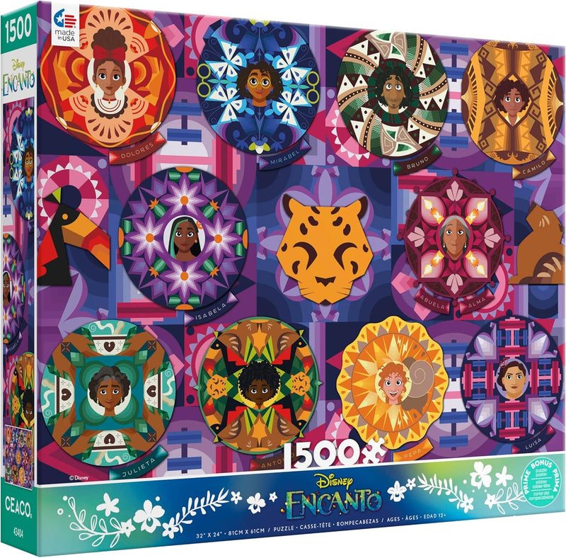 Ceaco Disney Encanto Mandala 1500pc Puzzle