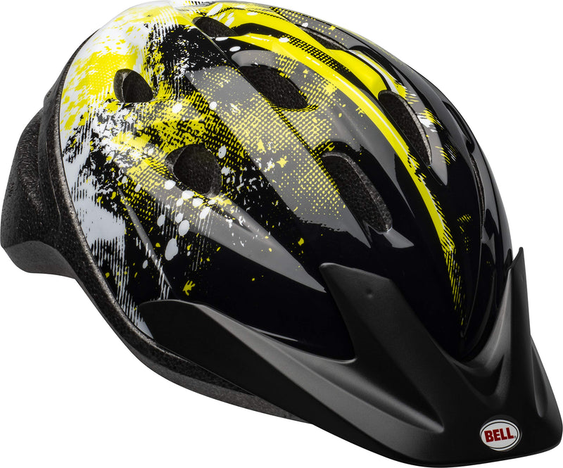 BELL Youth Richter Helmet, Black Riot, Model Number: 7049692, 54-58 Cm