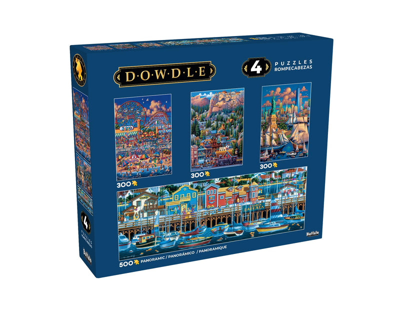 Buffalo Games Dowdle Collectors Jigsaw Puzzle Set 8pk