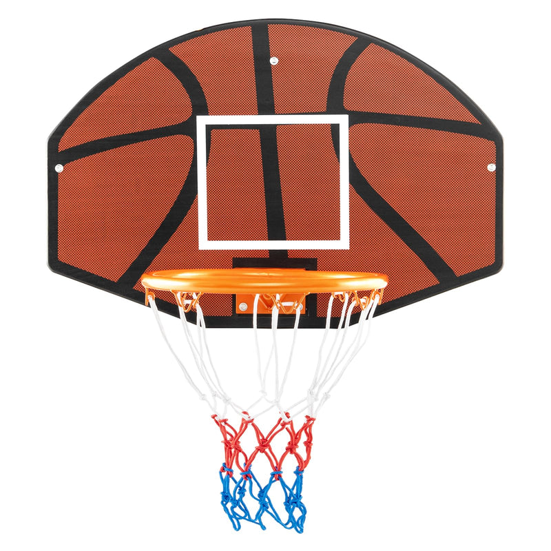 Goplus Wall Mount Basketball Hoop, 26" X 17.5" Indoor Outdoor Basketball Games W/Large Shatter-Proof Backboard, Anti-Tear Net, Door Wall Mounted Basketball Playset For Backyard (LOCAL PICKUP ONLY)