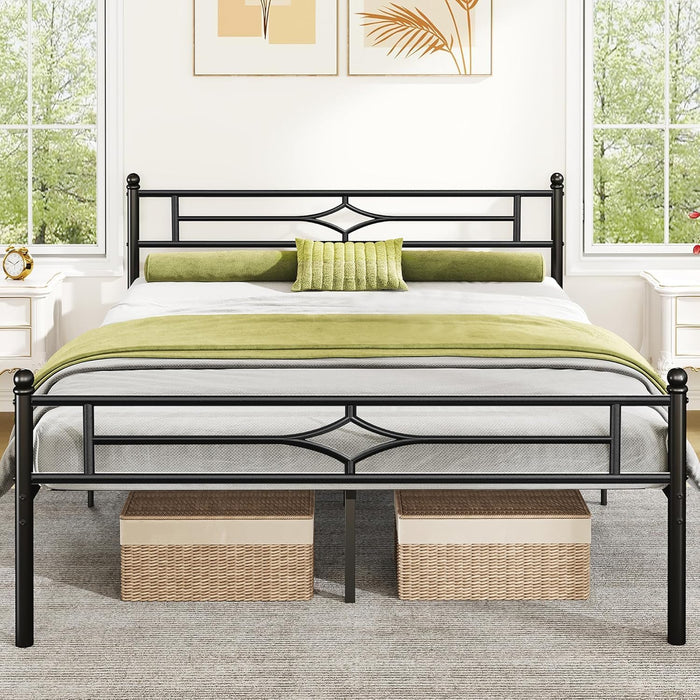 Susalt Queen Metal Bed Frame Black (LOCAL PICKUP ONLY)