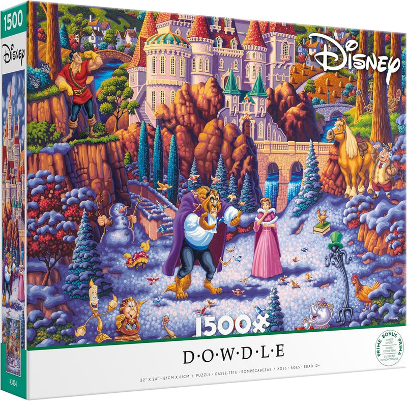 Ceaco Disney Dowdle Beauty and the Beast Finding Love Puzzle 1500pc