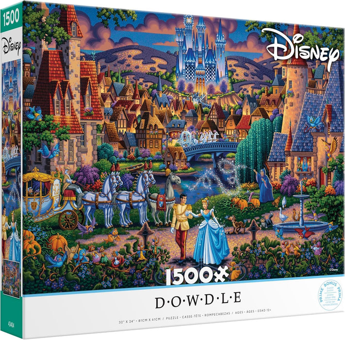 Ceaco Disney Cinderella's Enchanted Evening Dowdle Jigsaw Puzzle 1500pc