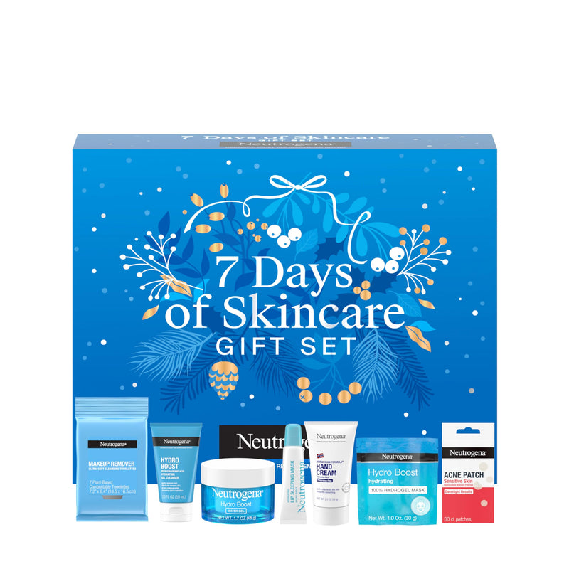 Neutrogena 7 Days Of Skincare Gift Set (56.00 Value), Travel Size