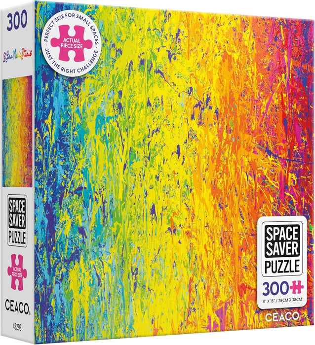 Ceaco Space Saver Bright Splash Jigsaw Puzzle 300pc