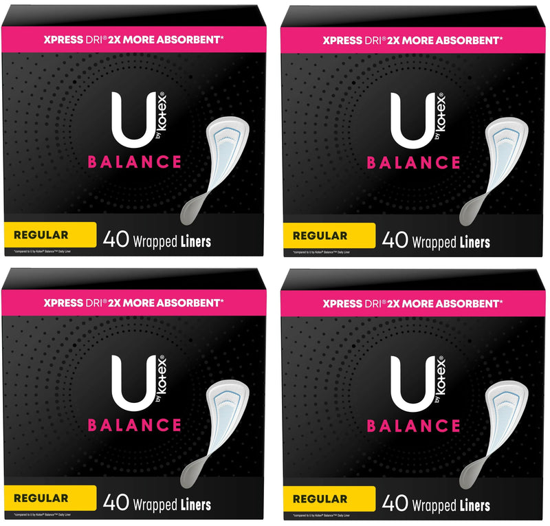 U By Kotex Curves Panty Liners Regular