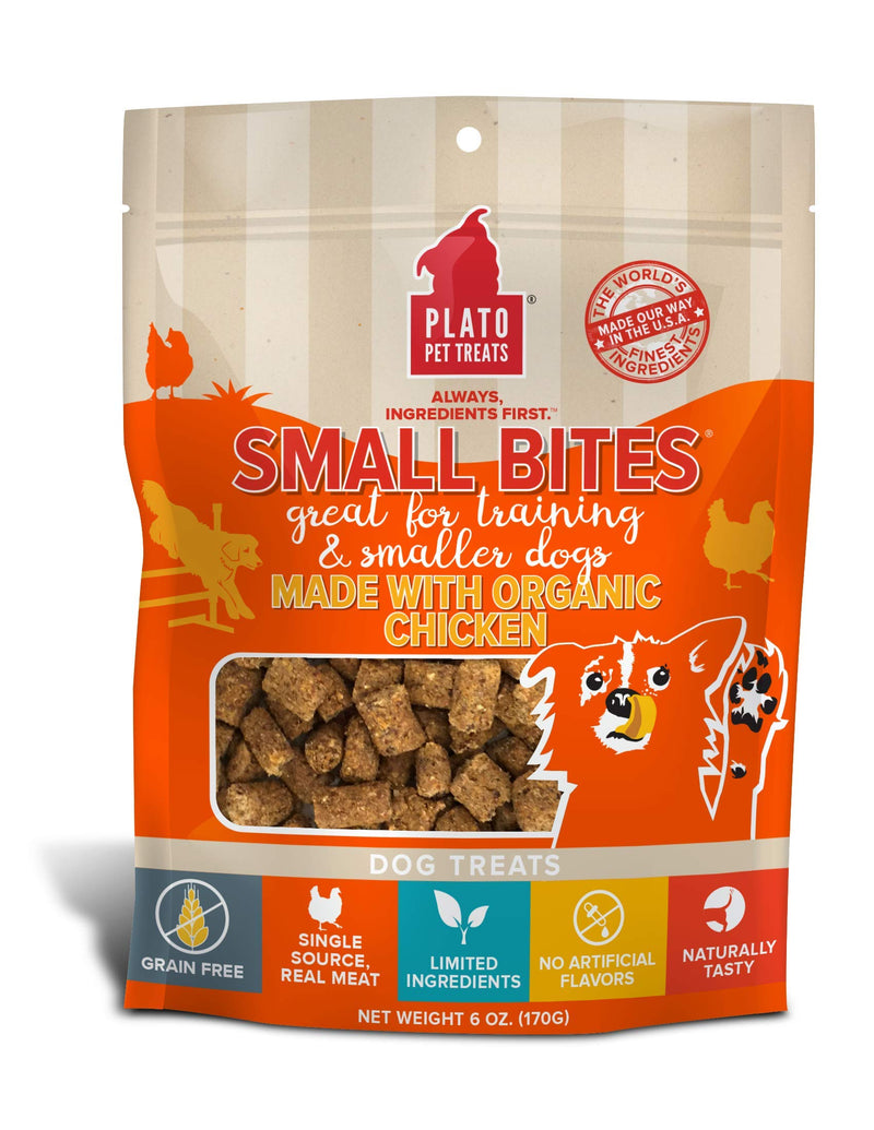 Plato Small Bites Organic Chicken 6Oz