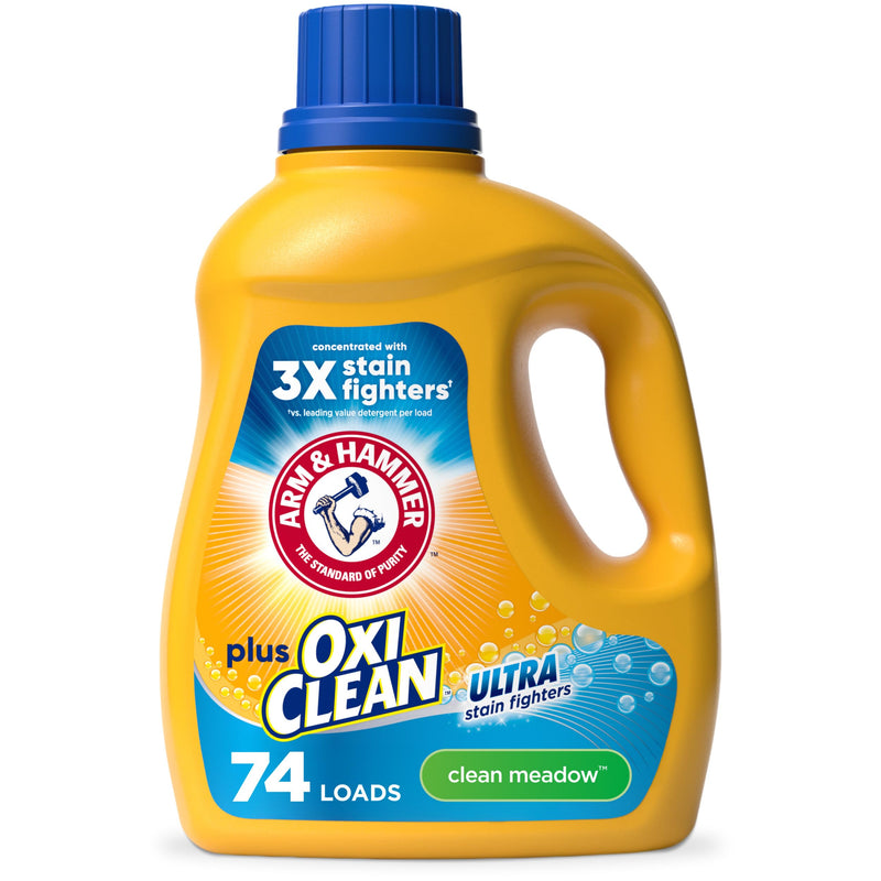 ARM & HAMMER Plus Oxiclean Ultra Stain Fighters Liquid Laundry Detergent