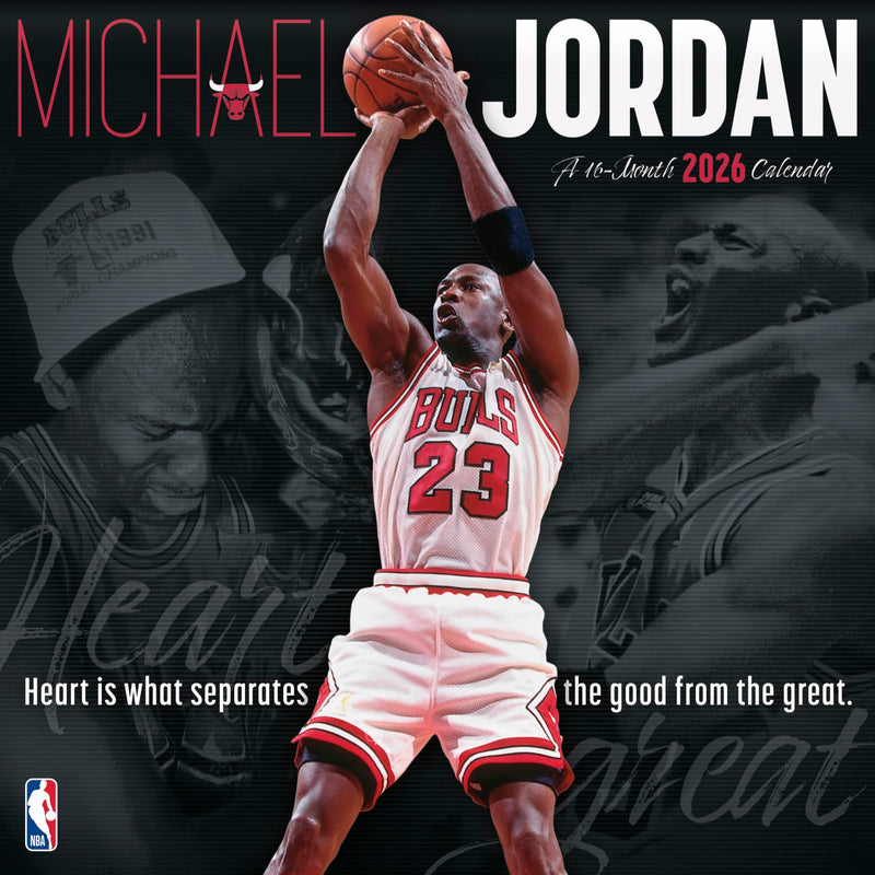 2026 Michael Jordan Wall Calendar (Wall Calendar)