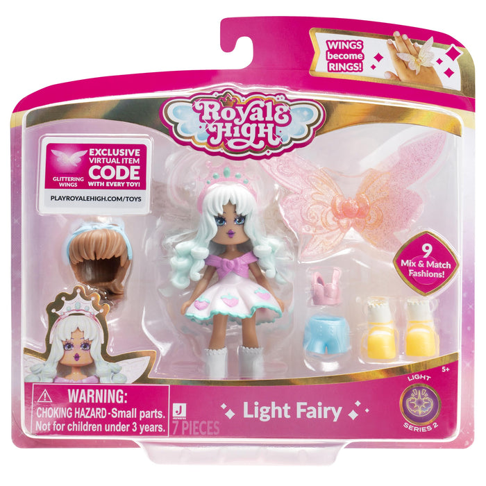 Royale High Core Deluxe Figure (3" 1 Fig 9 Fashion/Accy.) (Light Fairy)