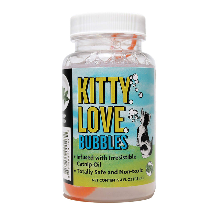 Kitty Love - 4 Oz | Catnip Bubbles For Cats