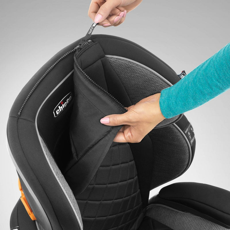 Chicco KidFit Zip Air Plus 2-in-1 Belt Positioning Booster Car Seat - Q Collection (LOCAL PICKUP ONLY)