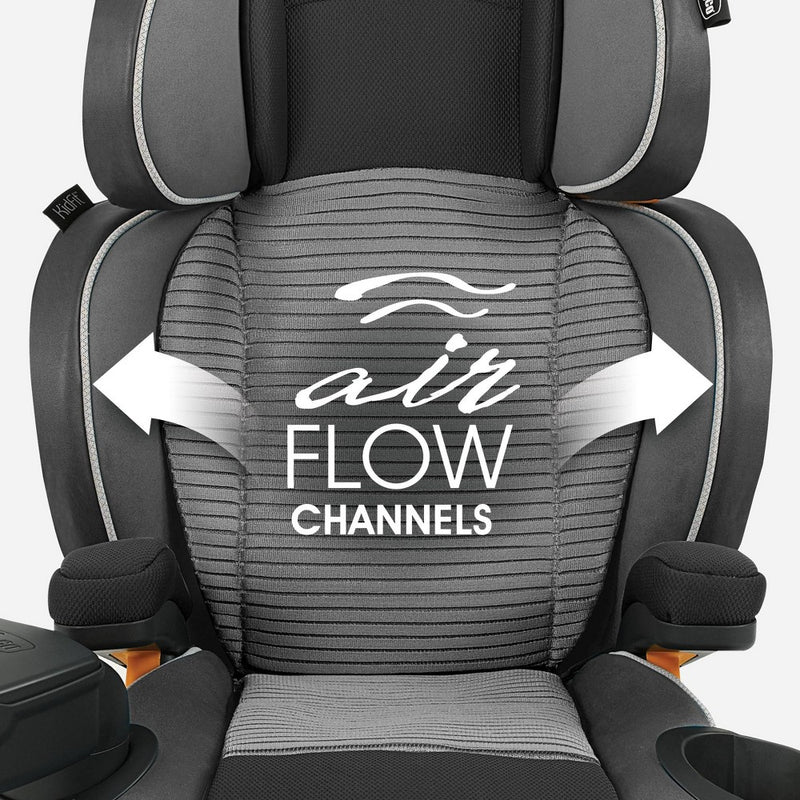 Chicco KidFit Zip Air Plus 2-in-1 Belt Positioning Booster Car Seat - Q Collection (LOCAL PICKUP ONLY)