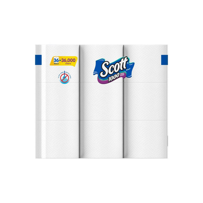 Scott 1000 Toilet Paper - 36 Rolls