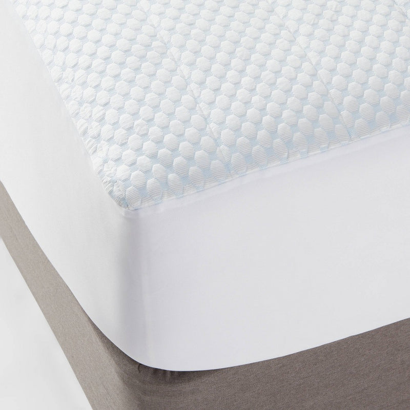 Cool Touch Mattress Pad (Twin) White - Made By Design