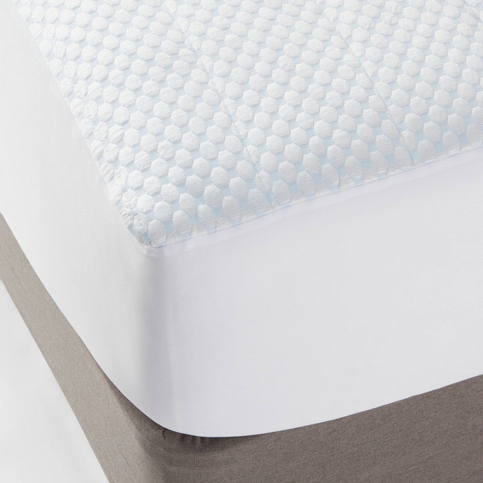 Cool Touch Mattress Pad (Twin) White - Made By Design