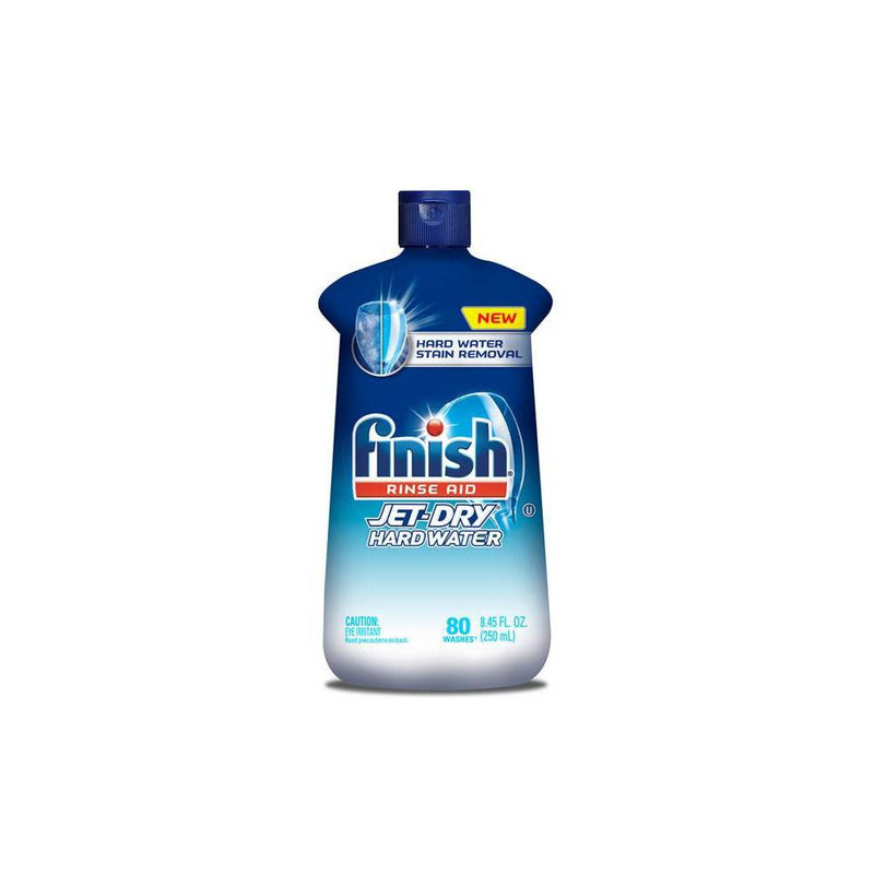Finish Jet Dry Dishwasher Rinse Aid Hardwater Protection - 8.45oz