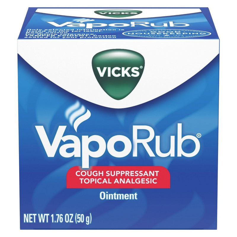 Vicks VapoRub Cough Suppressant Ointment - 1.76oz