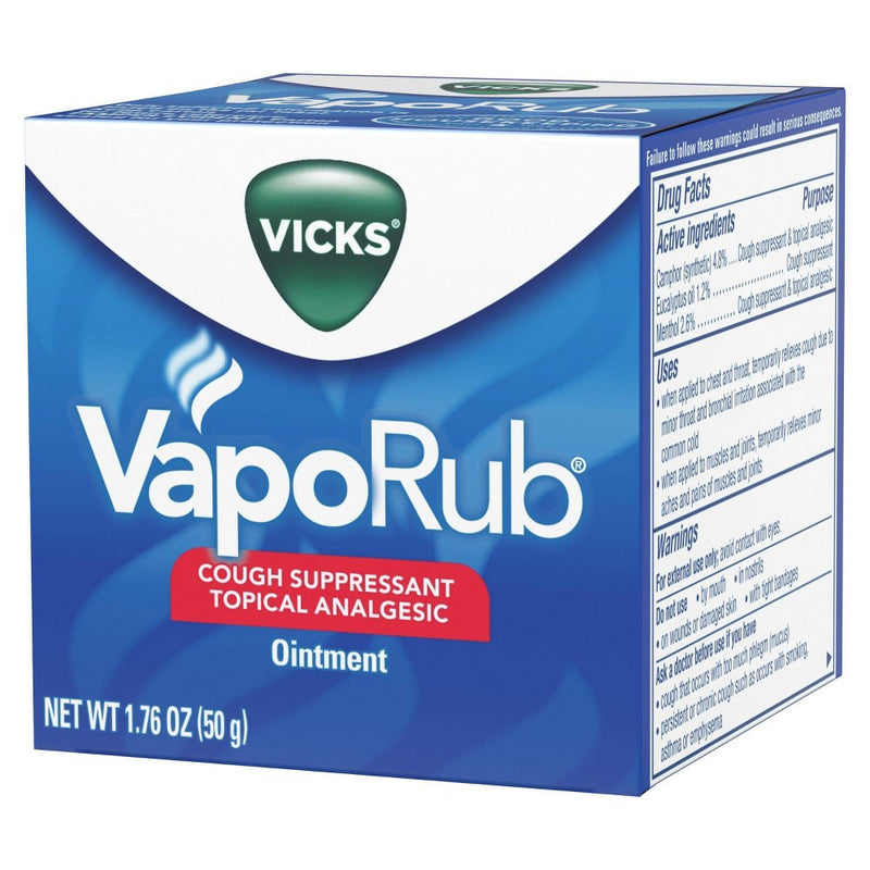 Vicks VapoRub Cough Suppressant Ointment - 1.76oz