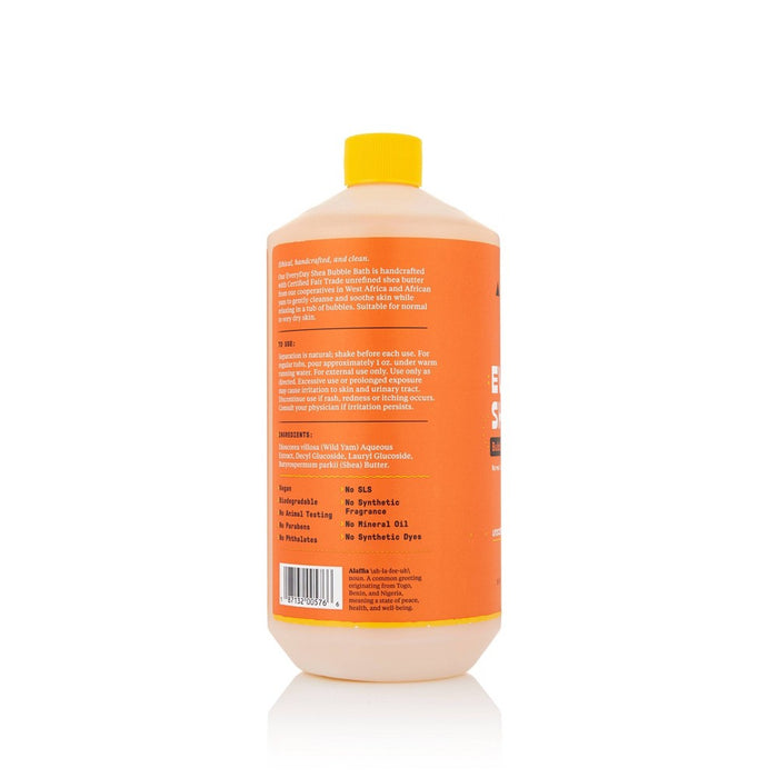 Alaffia EveryDay Shea Bubble Bath - Unscented - 32 fl oz