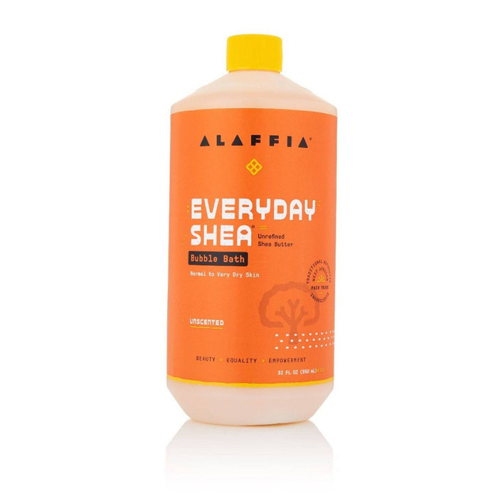 Alaffia EveryDay Shea Bubble Bath - Unscented - 32 fl oz