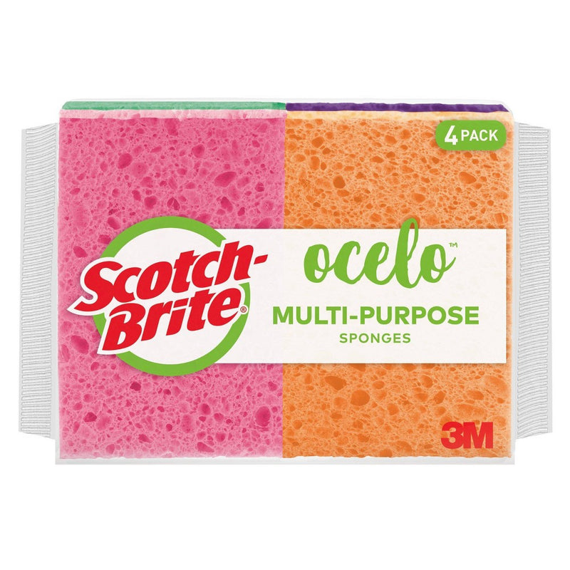 Scotch-Brite Ocelo Handy Sponge - 4pk