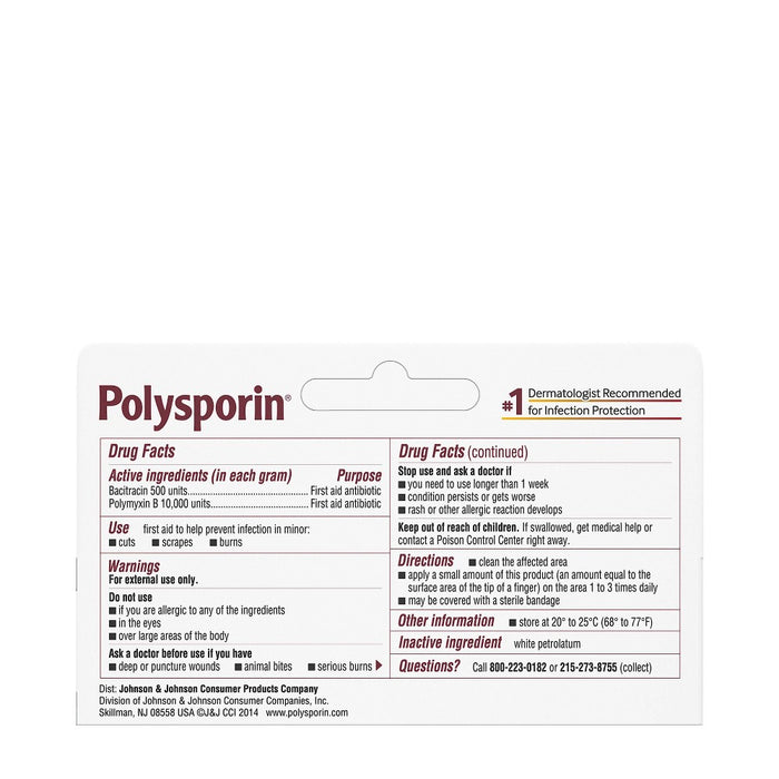 Polysporin First Aid Antibiotic Ointment - 0.5oz