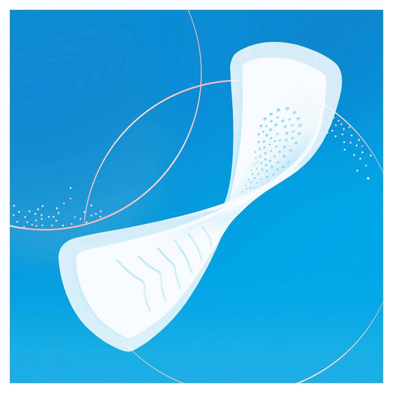 Always Infinity FlexFoam Pads without Wings - Super Absorbency - Unscented - Size 2 - 32ct