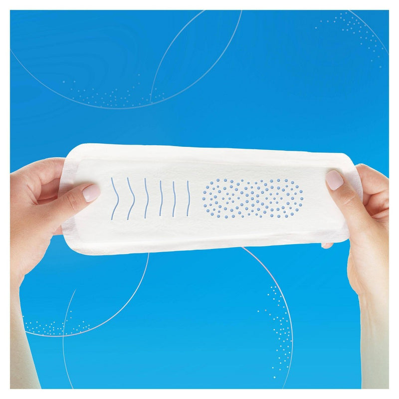 Always Infinity FlexFoam Pads without Wings - Super Absorbency - Unscented - Size 2 - 32ct