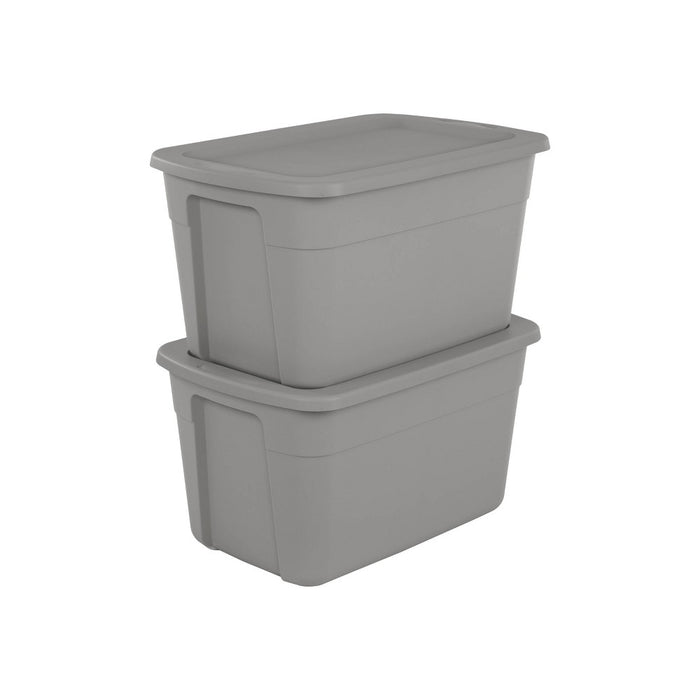 30gal Storage Tote Gray - Room Essentials (LOCAL PICKUP ONLY)