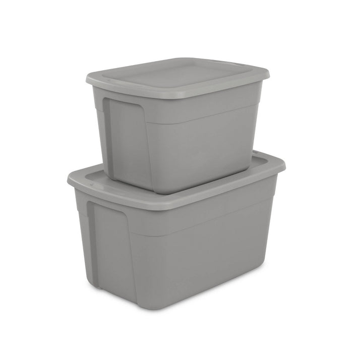 30gal Storage Tote Gray - Room Essentials (LOCAL PICKUP ONLY)