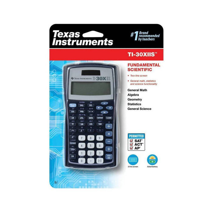 Texas Instruments TI-30XIIS Scientific Calculator - Black