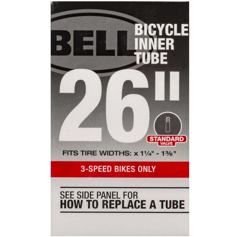 Bell 26" x 1.375" Standard Bike Inner Tube - Black