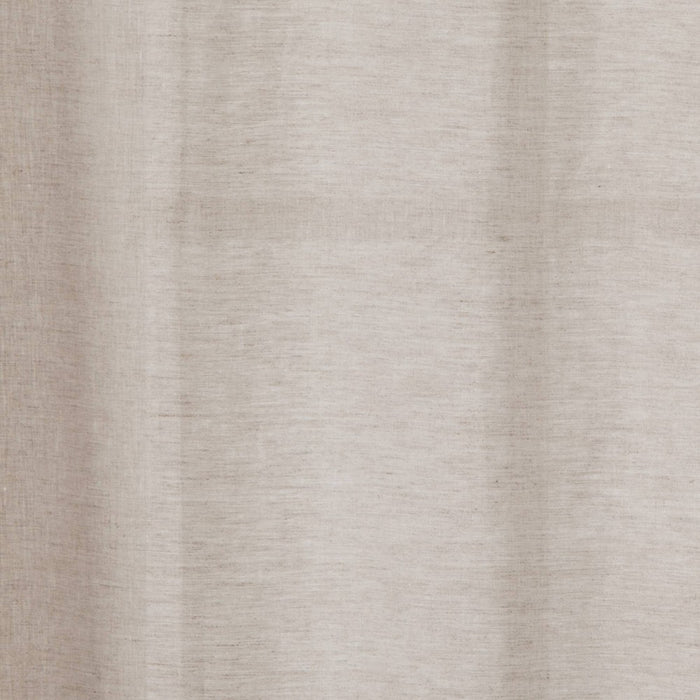 95"x54" Light Filtering Linen Curtain Panel Natural - Threshold