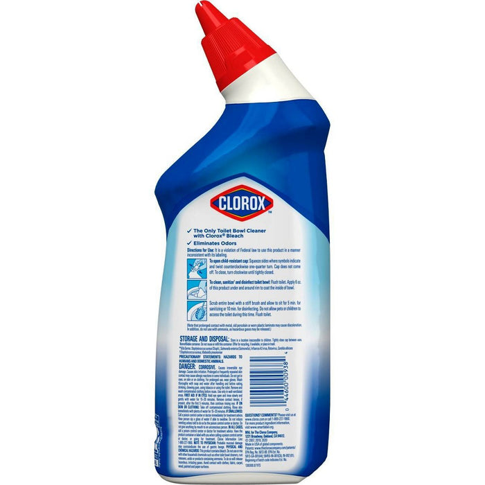 Clorox Toilet Bowl Cleaner with Bleach - Rain Clean - 24oz/2pk
